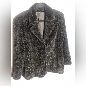 Vintage mouton coat